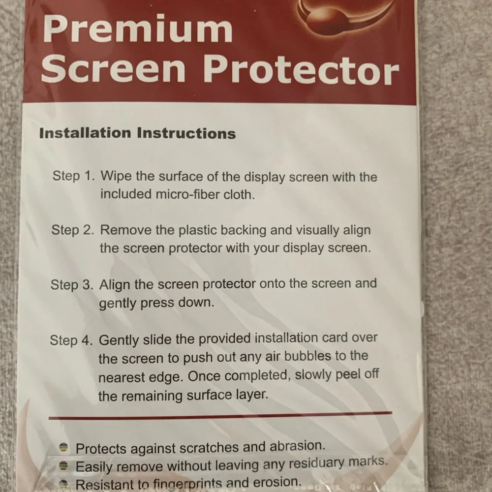 Premium Screen Protector nwt premium