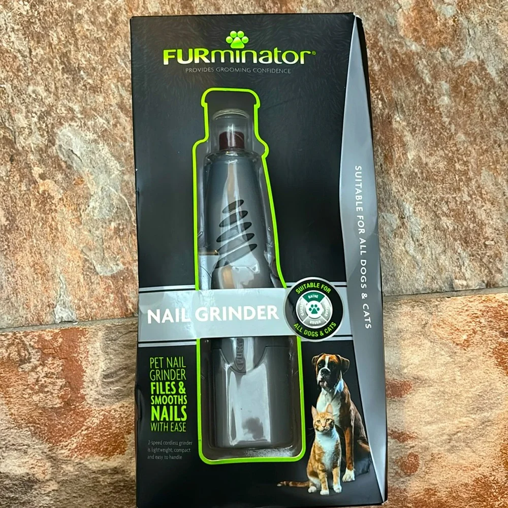 A FURminator nail grinder for all dogs and cats