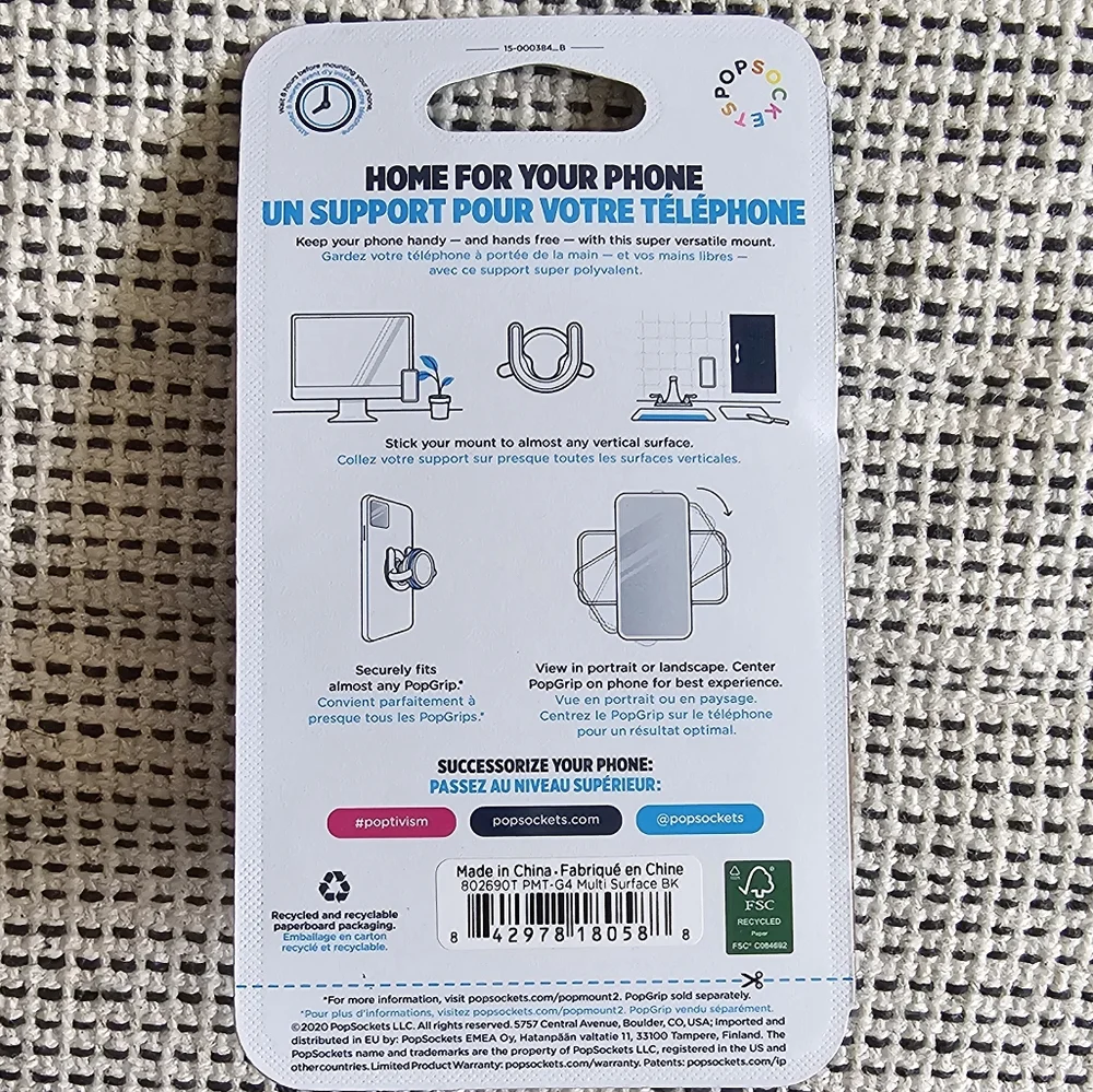 PopSocket new packaging