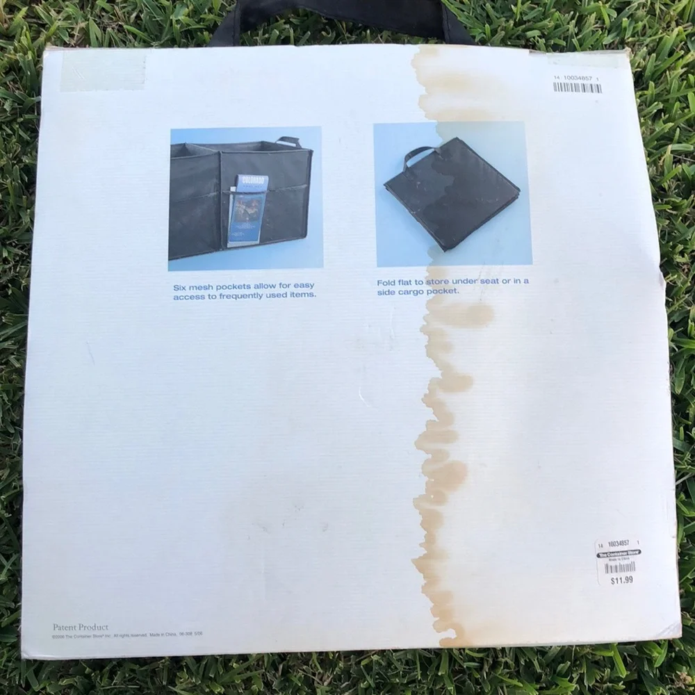 The Container Store folding trunk