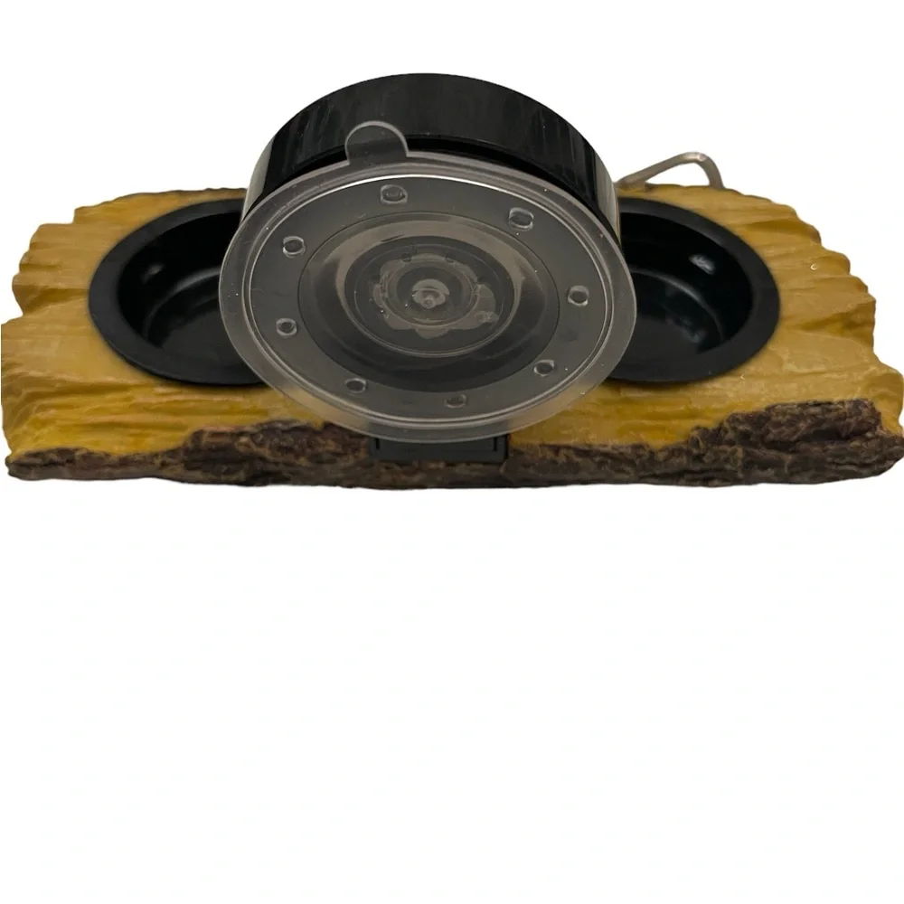 Dual Repti Zoo geico feeder with glass suction attachment