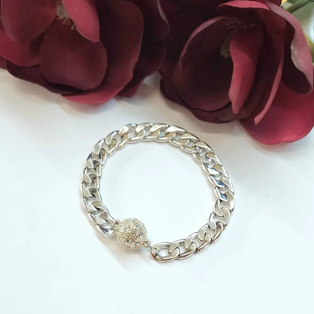 N/A chunky silver