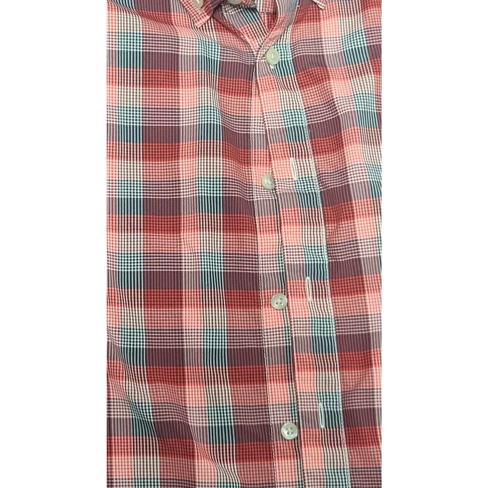 The North Face plaid button down shirt men's size medium