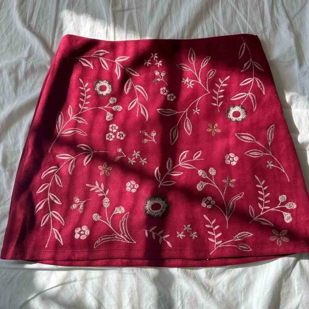 Francesca’s mini skirt