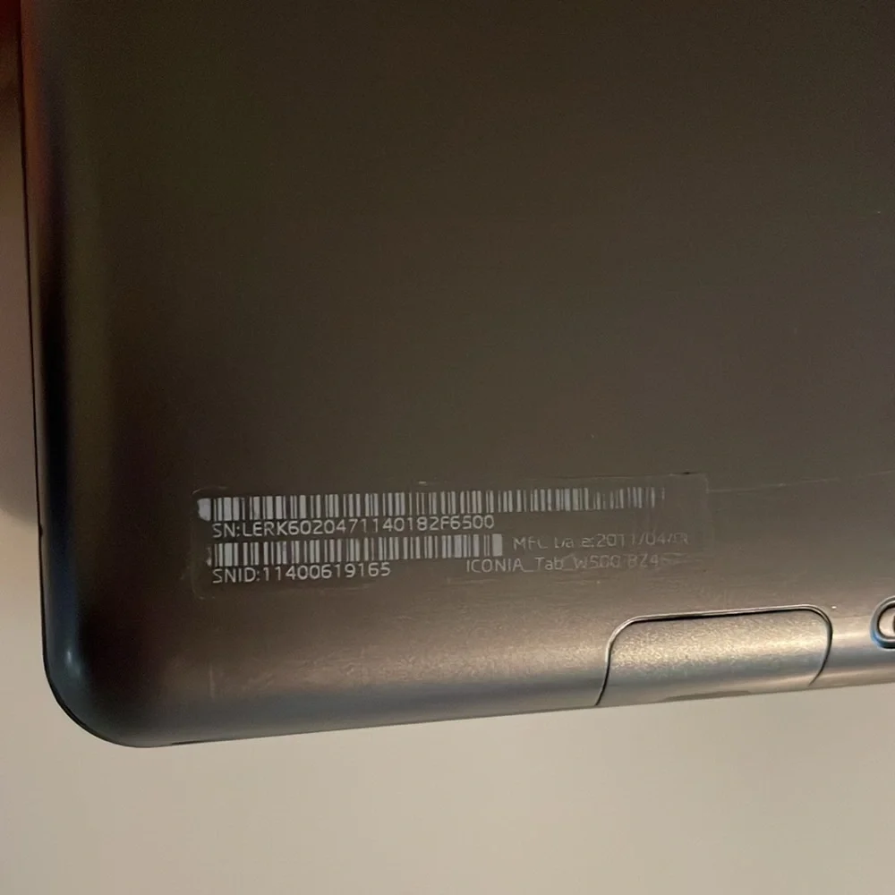Acer used iconia