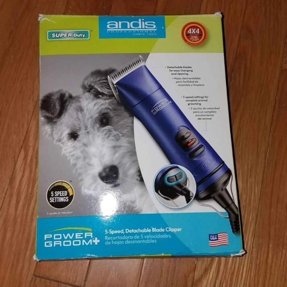 RARE DISCONTINUED ANDIS SUPER DUTY CLIPPER IN BOX DOG PET POSHMARK BUY NOW!