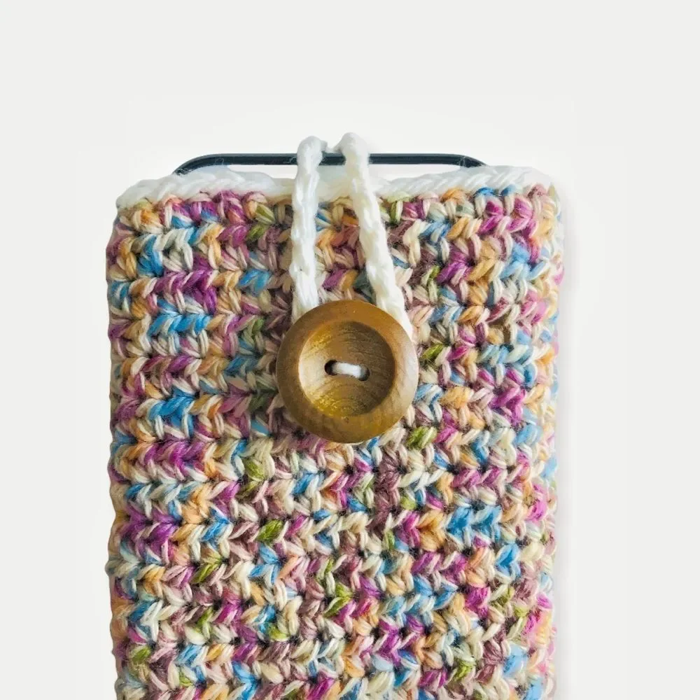 Hand Crafted crochet iphone