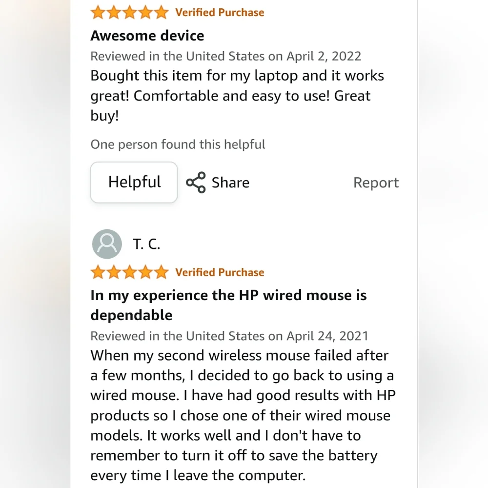 HP wired usb