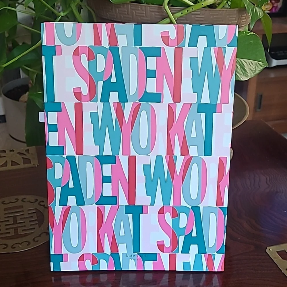 kate spade letters pink