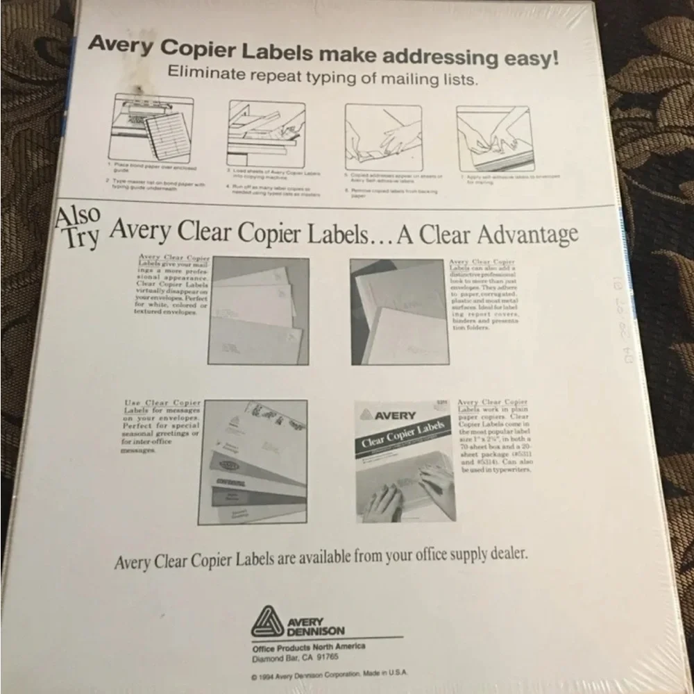 Avery this item