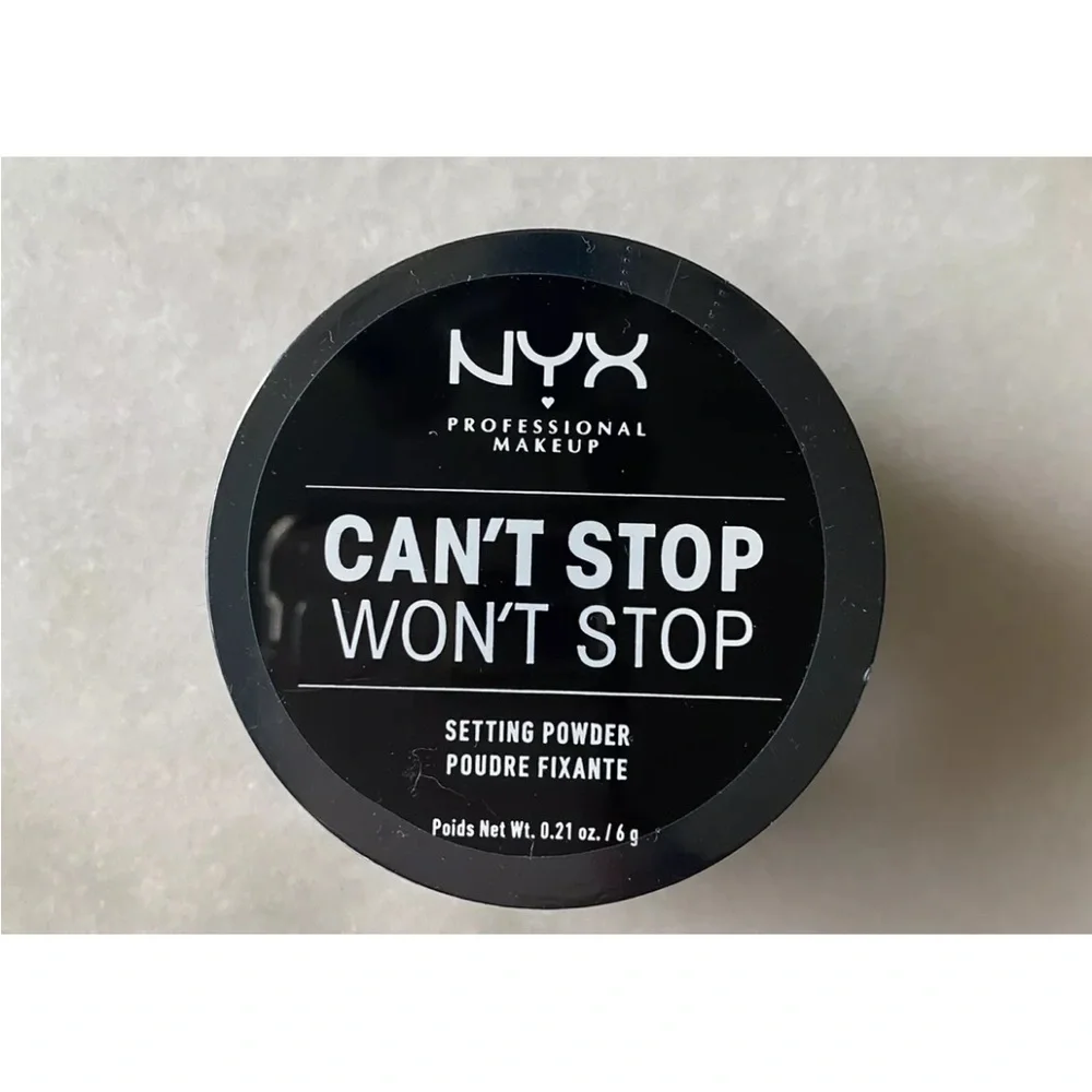 NYX Can’t Stop Won’t Stop Setting Powder Shade Medium-Deep Sealed New💐
