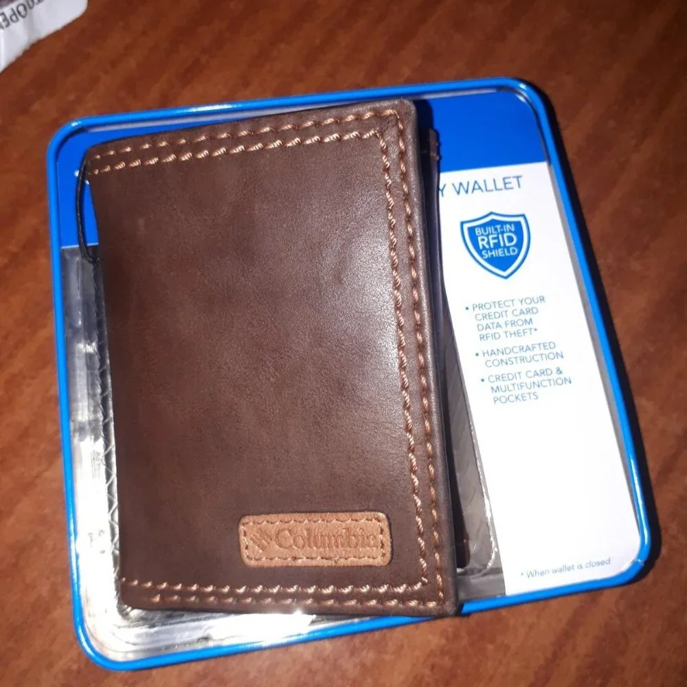 Columbia Men's RFID Trifold Wallet