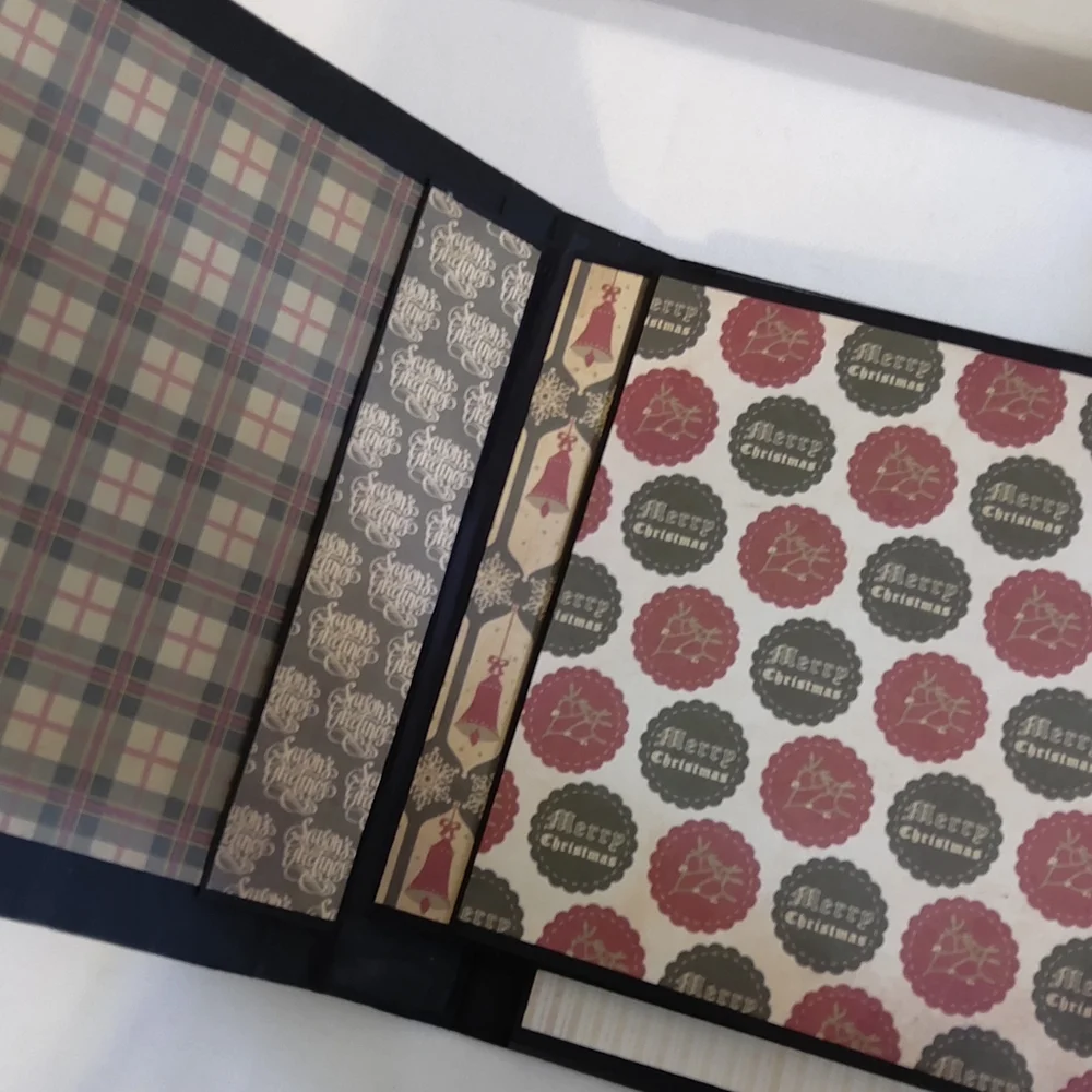Handcrafted - Mickeys Christmas theme handmade Photo Album. 7x7x1