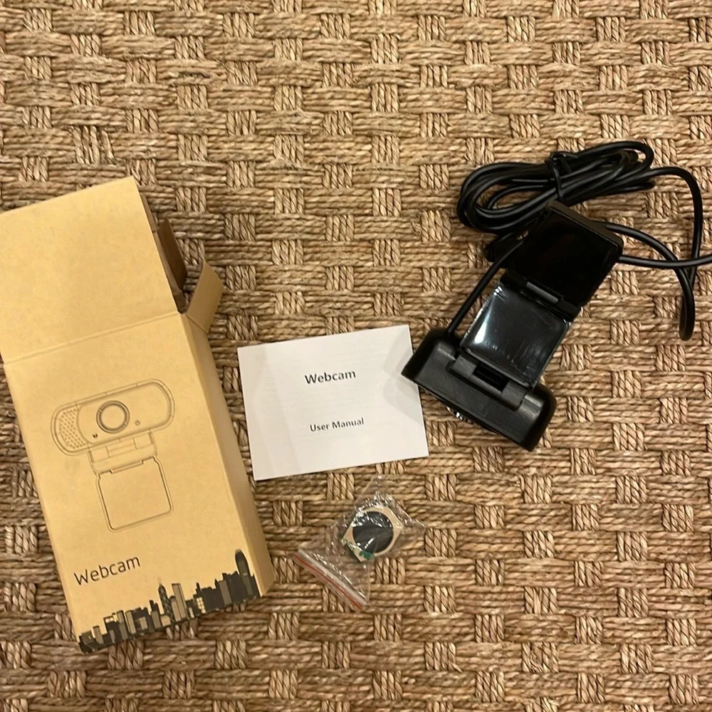 NWT Webcam 1080P HD with Rotatable Clip