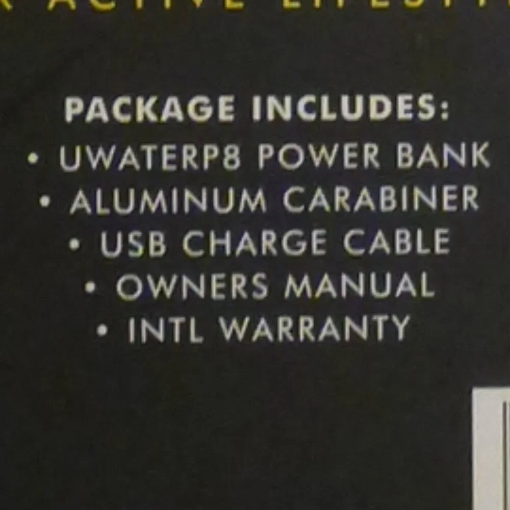 Uwater outdoor power