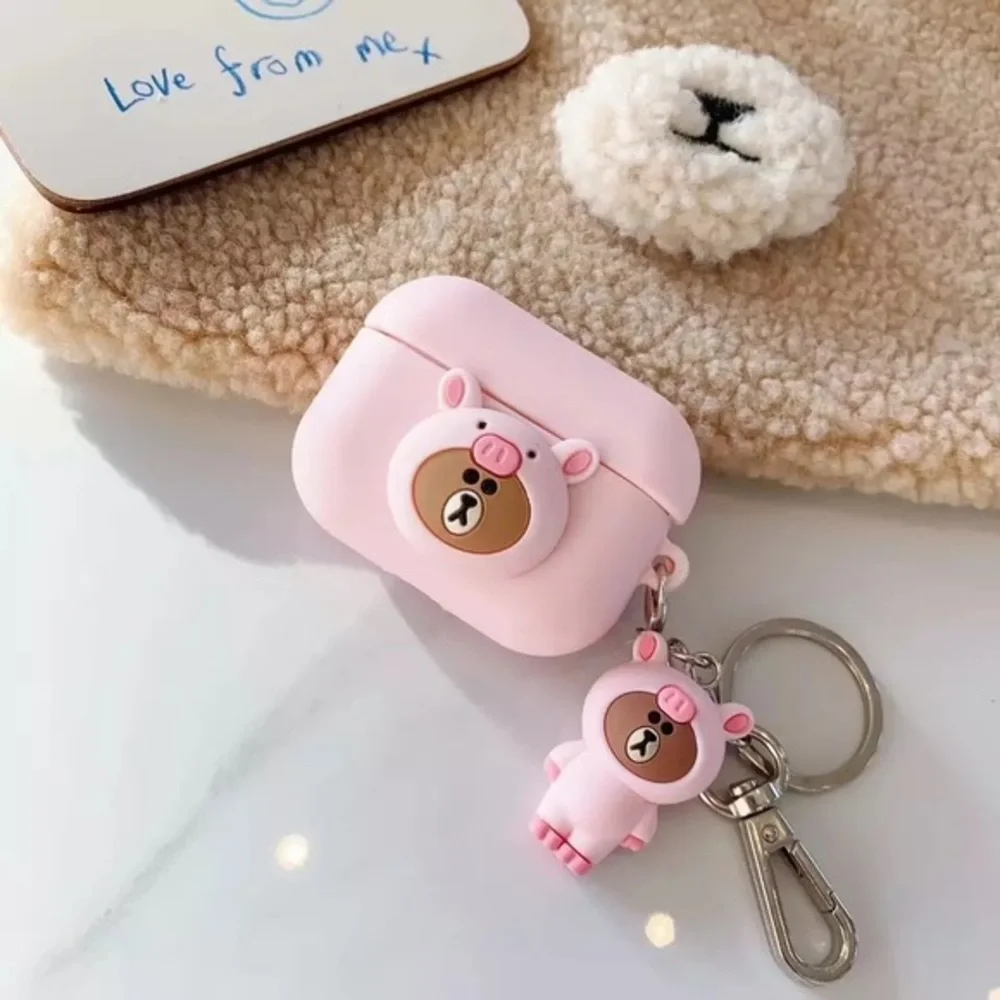 Cartoon Pig 🐷 For AirPods Pro Case
