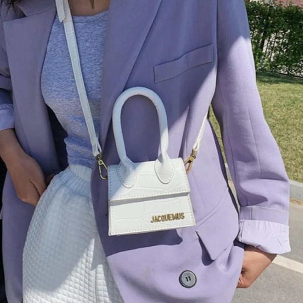 Jacquemus croc embossed