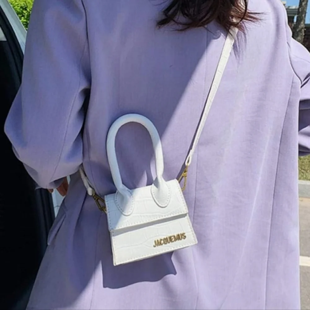 Jacquemus croc embossed