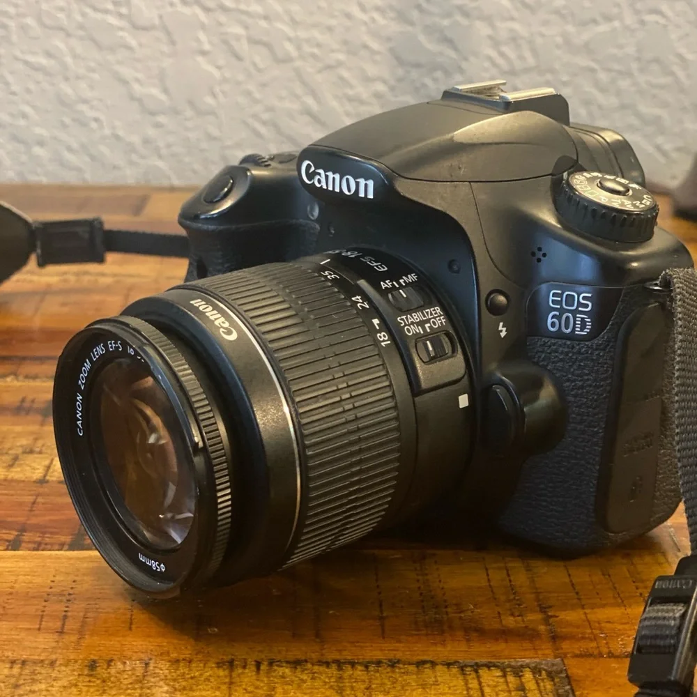 Canon eos60d gently