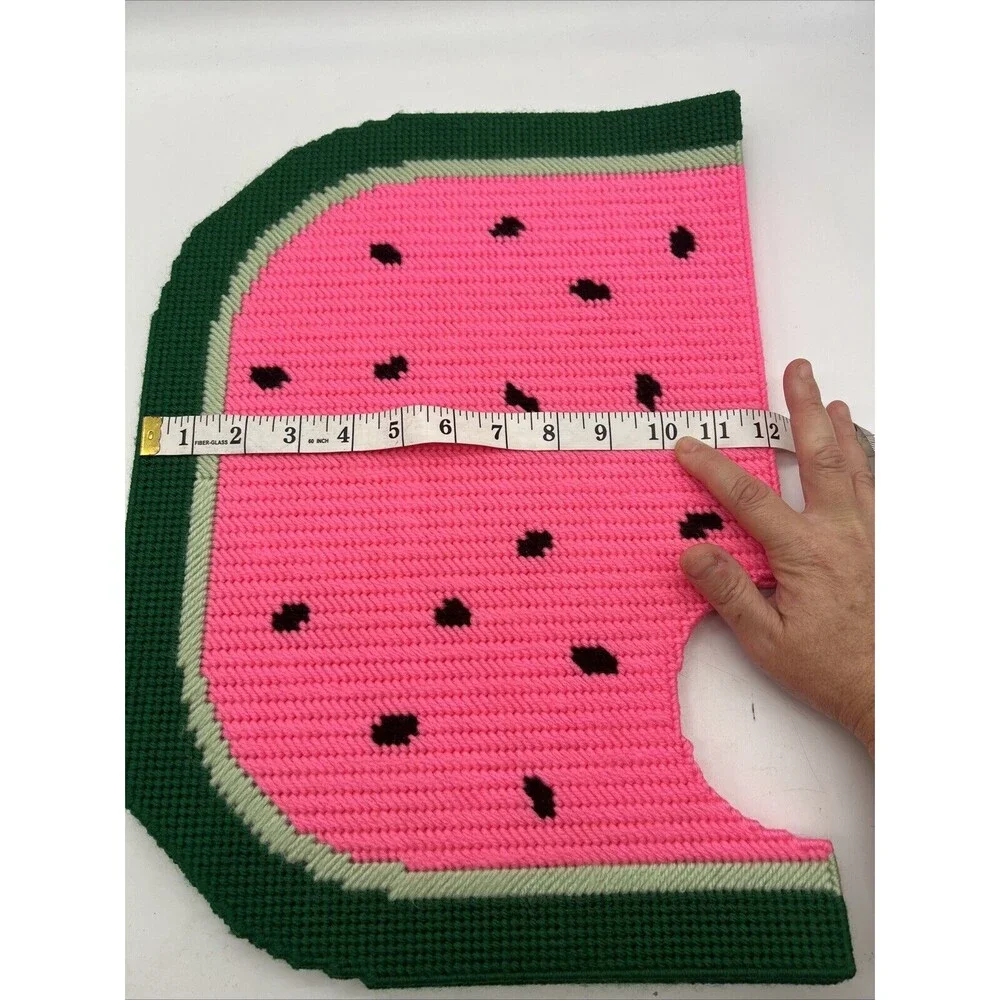 Watermelon Crochet Placemat
