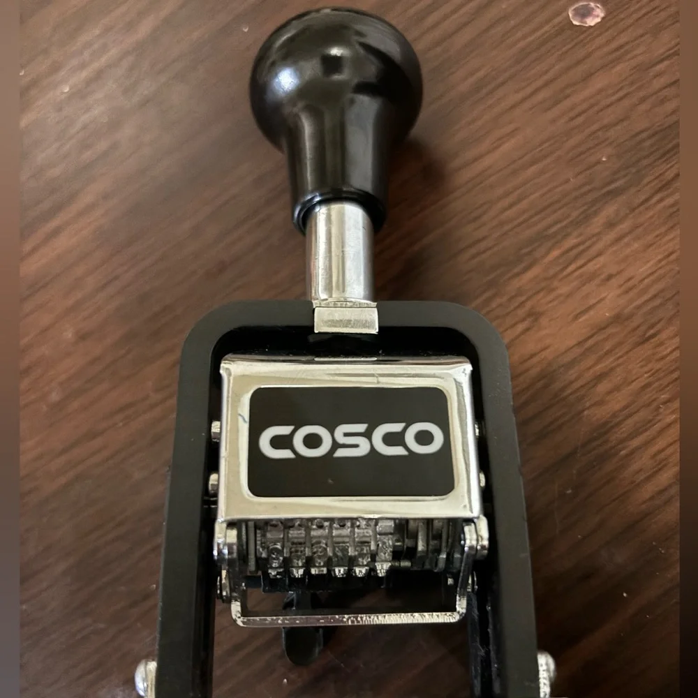 cosco date stamp