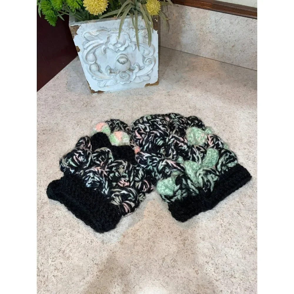 Handmade hand knit