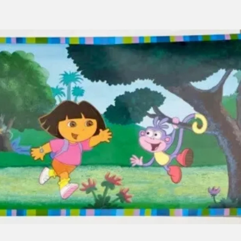 Dora The Explorer Pre-Pasted Wallborder , sku #51998, 10