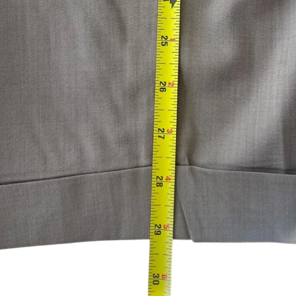 Pal Zileri Gruppo Forall Pure Virgin Wool Woolmark Men's Pants Size 54