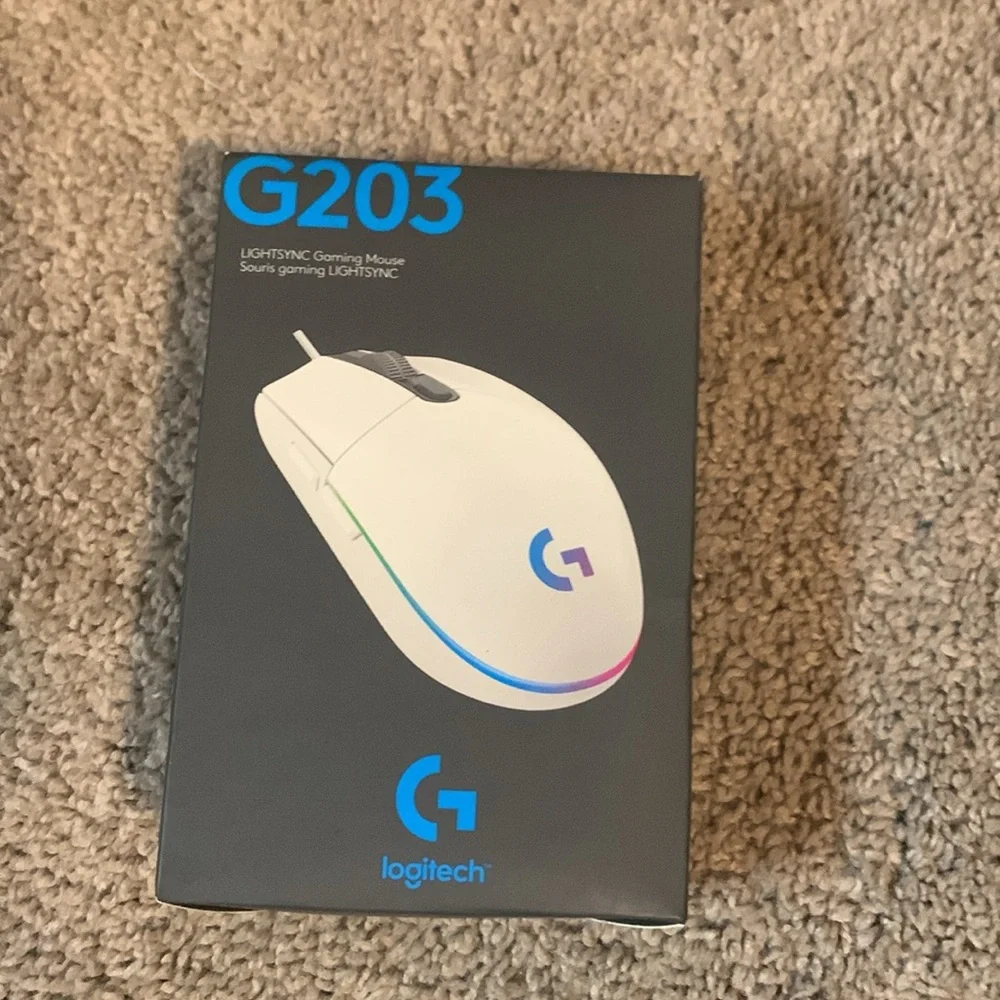 Logitech gaming lightsync mouse