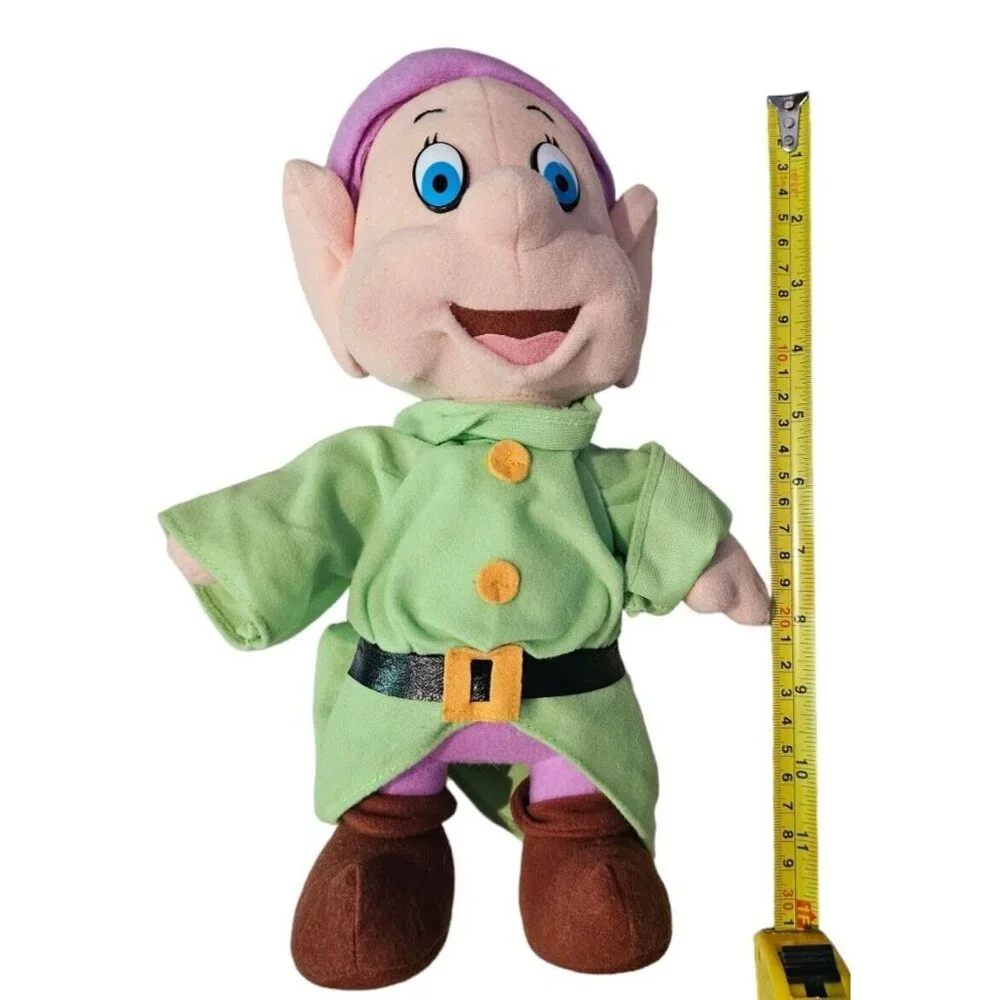 Disney Mattel Snow White Dopey Dwarf Plush Doll 12