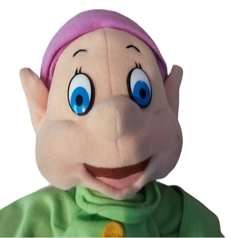 Disney Mattel Snow White Dopey Dwarf Plush Doll 12