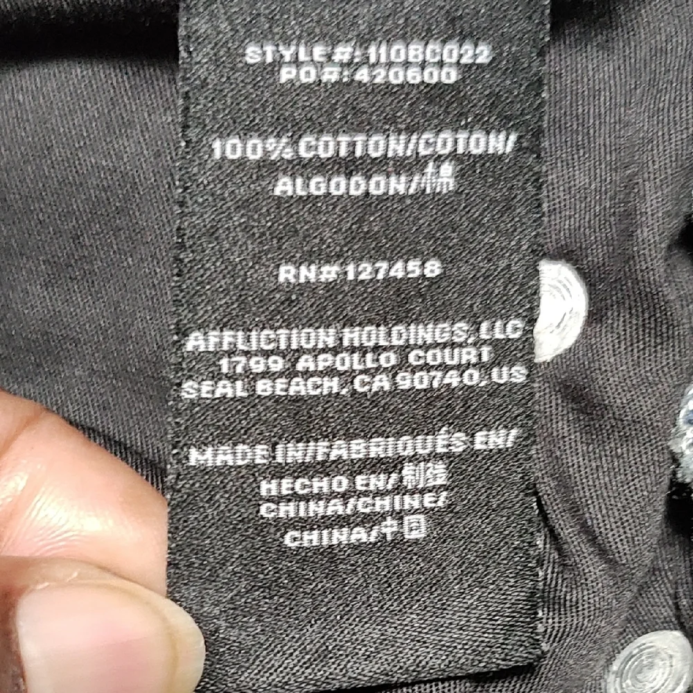 Affliction pre owned