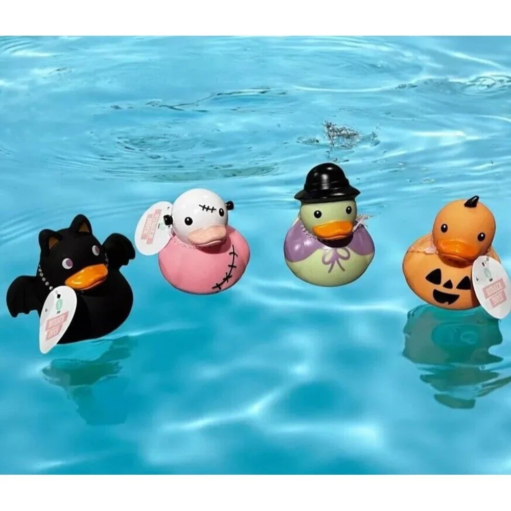 NEW Target Complete Set of 4 Halloween Collectible Rubber Ducks 2024