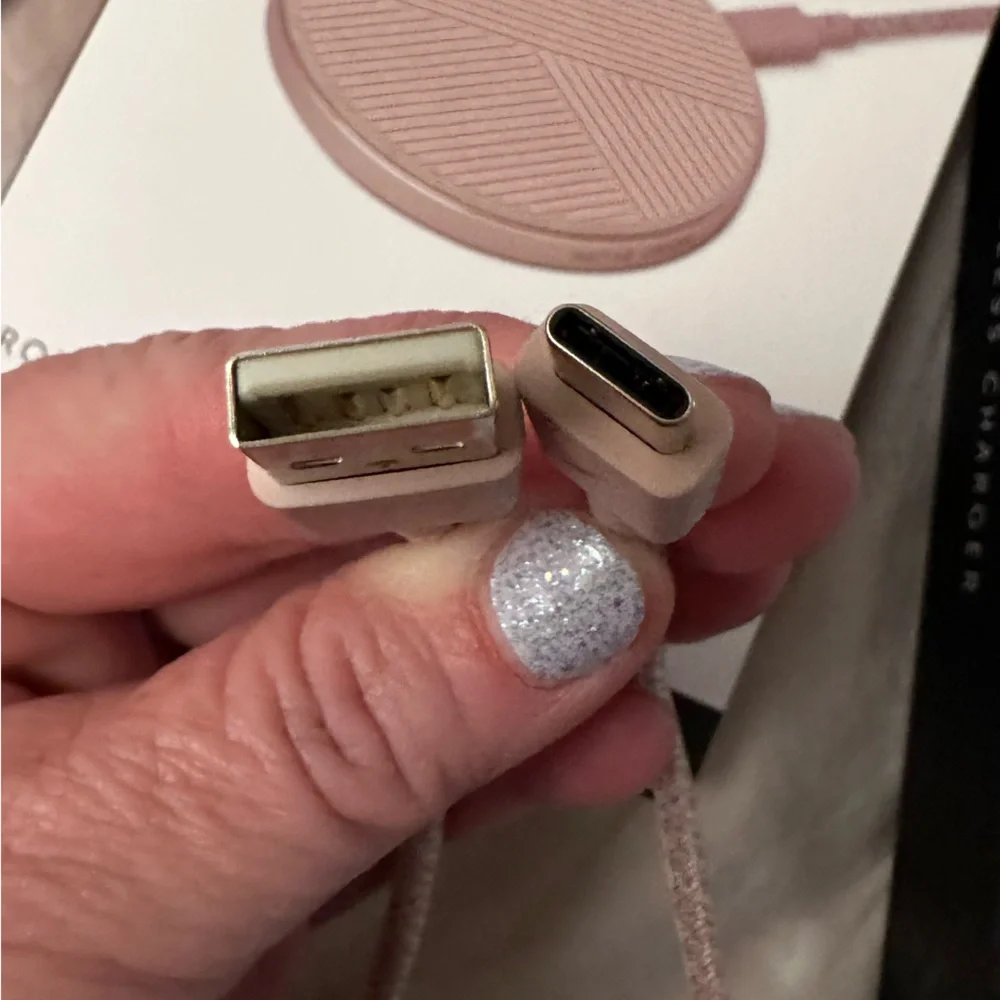 Native Union Wireless Charger Rose Gold