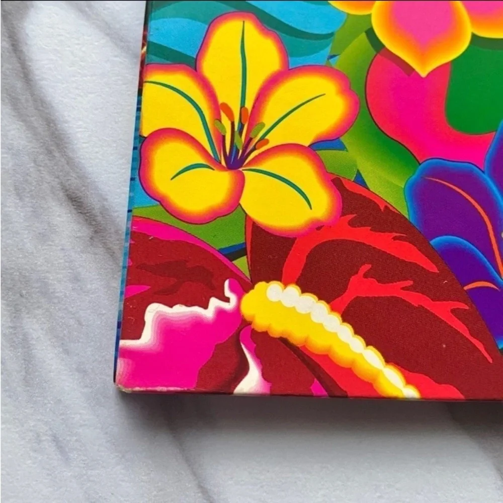 VTG Lisa Frank lion cub folder