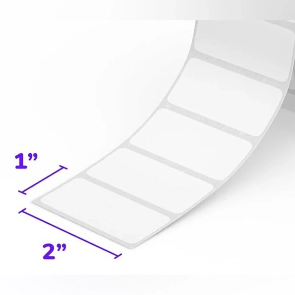 30 STICKERS - 2” x 1” - HANDLE WITH CARE