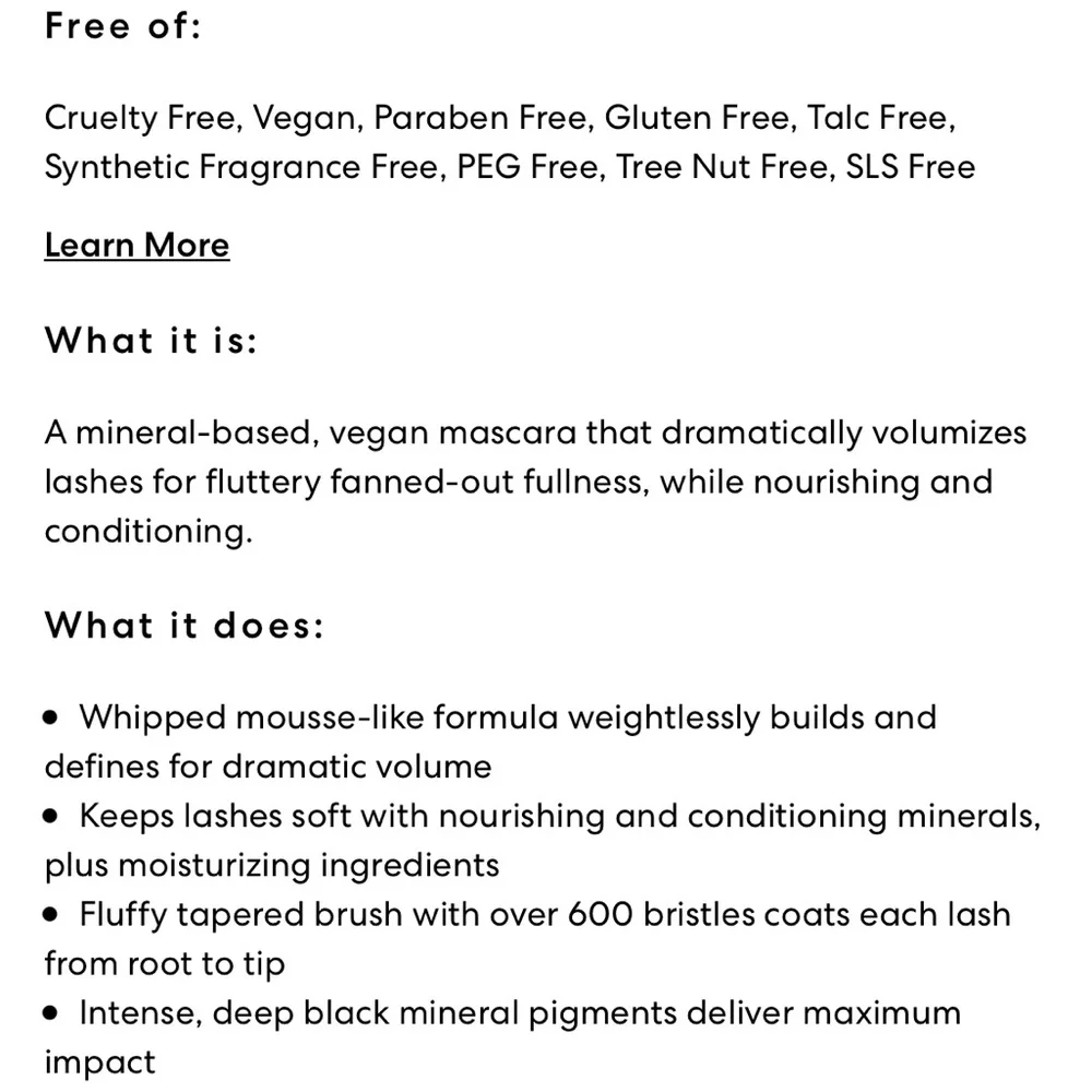 bareMinerals new never