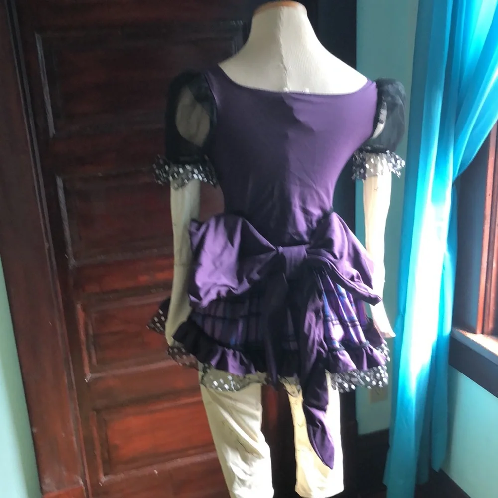 California Costumes tween size large(10) Broken Doll Dress with White leggings