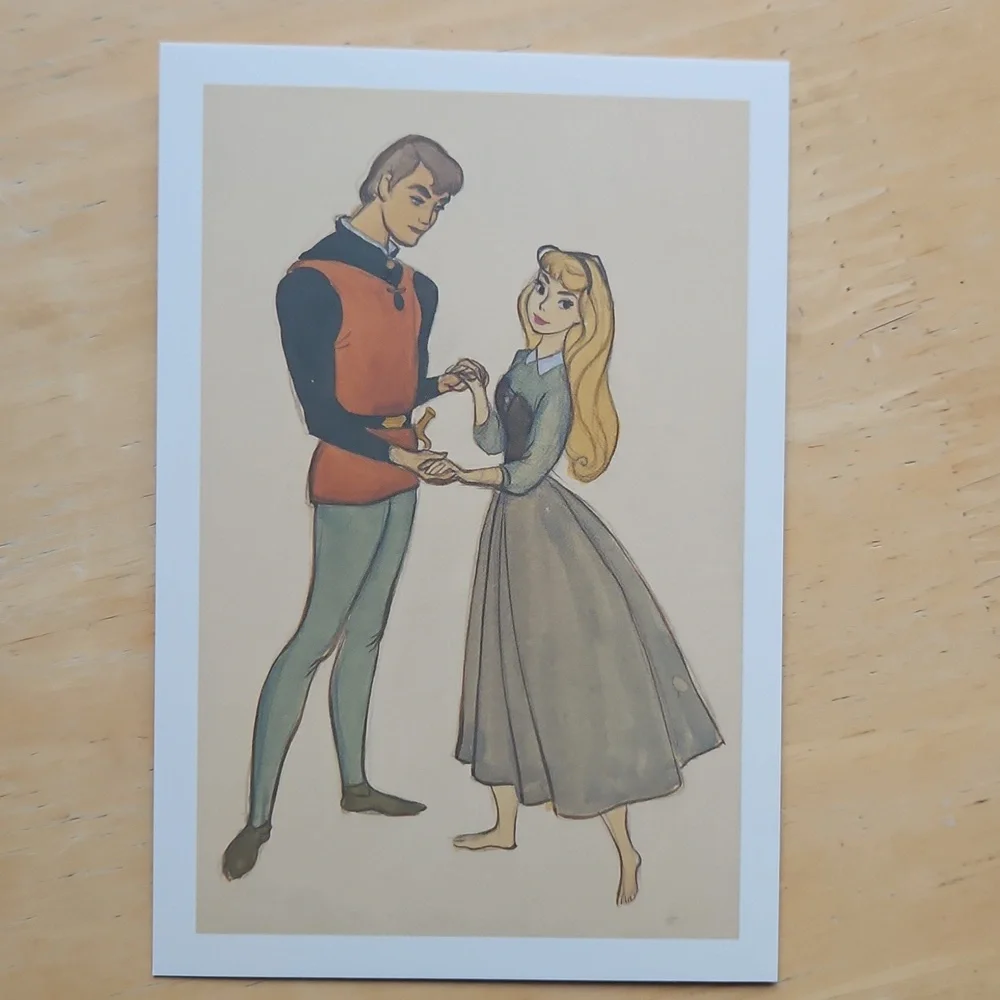 Disney princess postcards