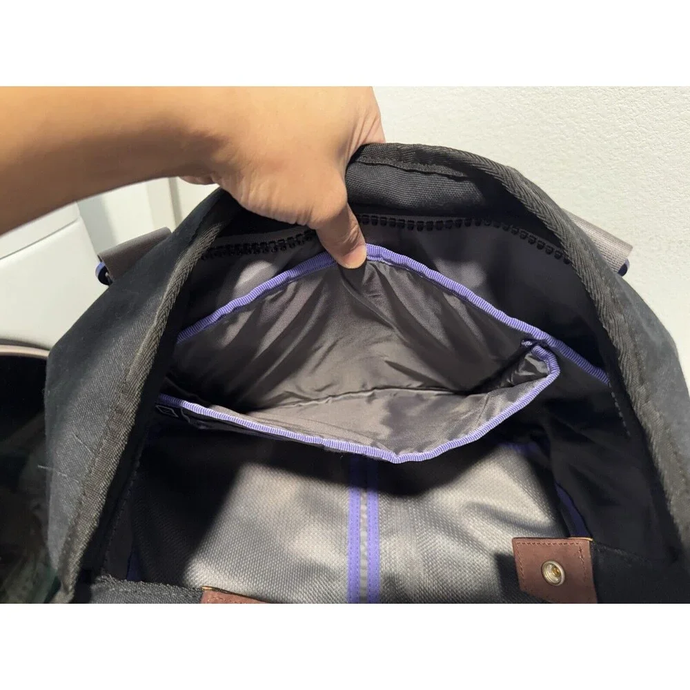 MERRELL Dayender 2 Duffel Tote Bag Black Water Resistant Laptop Pocket Zipper