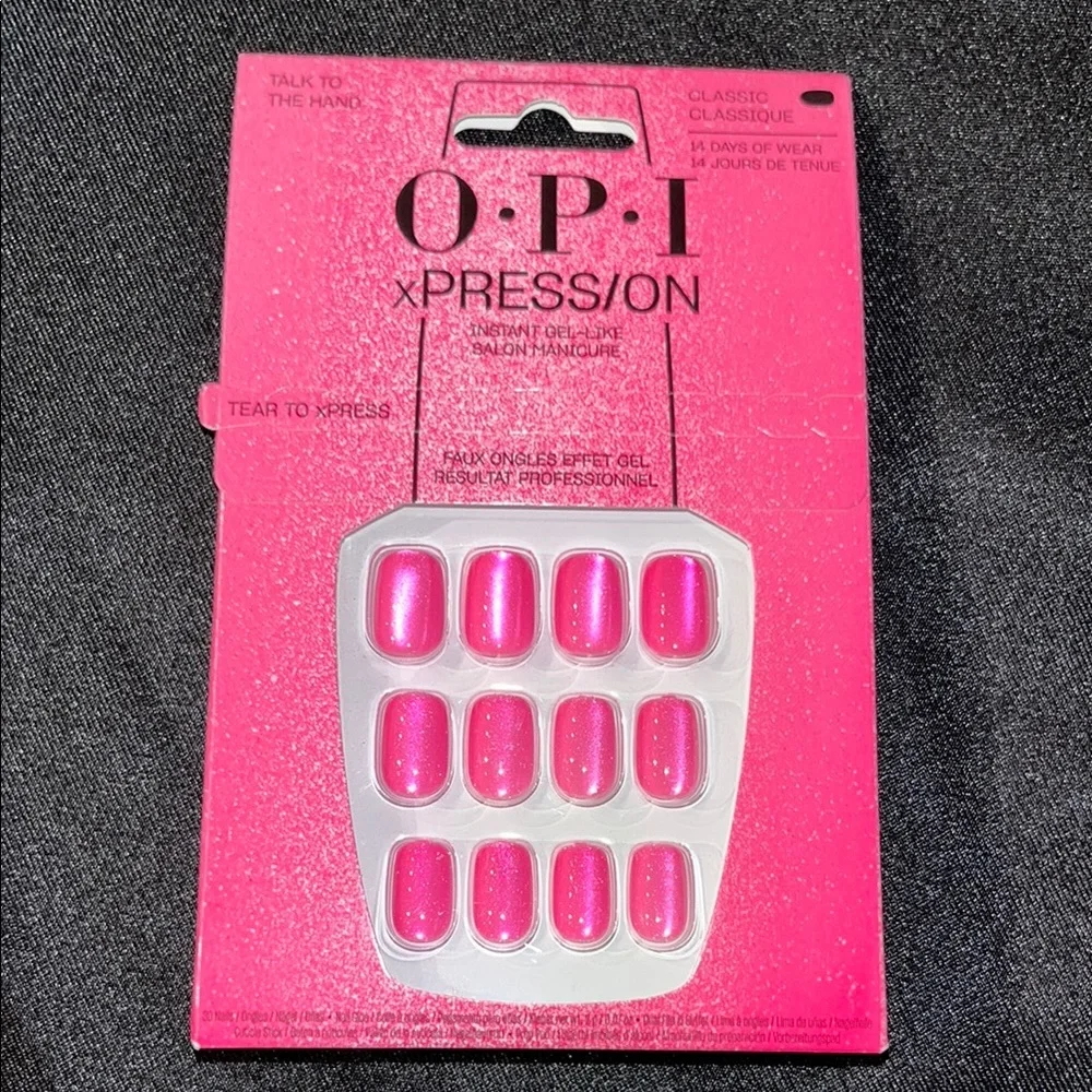 OPI xPress/On instant gel like salon manicure NWT