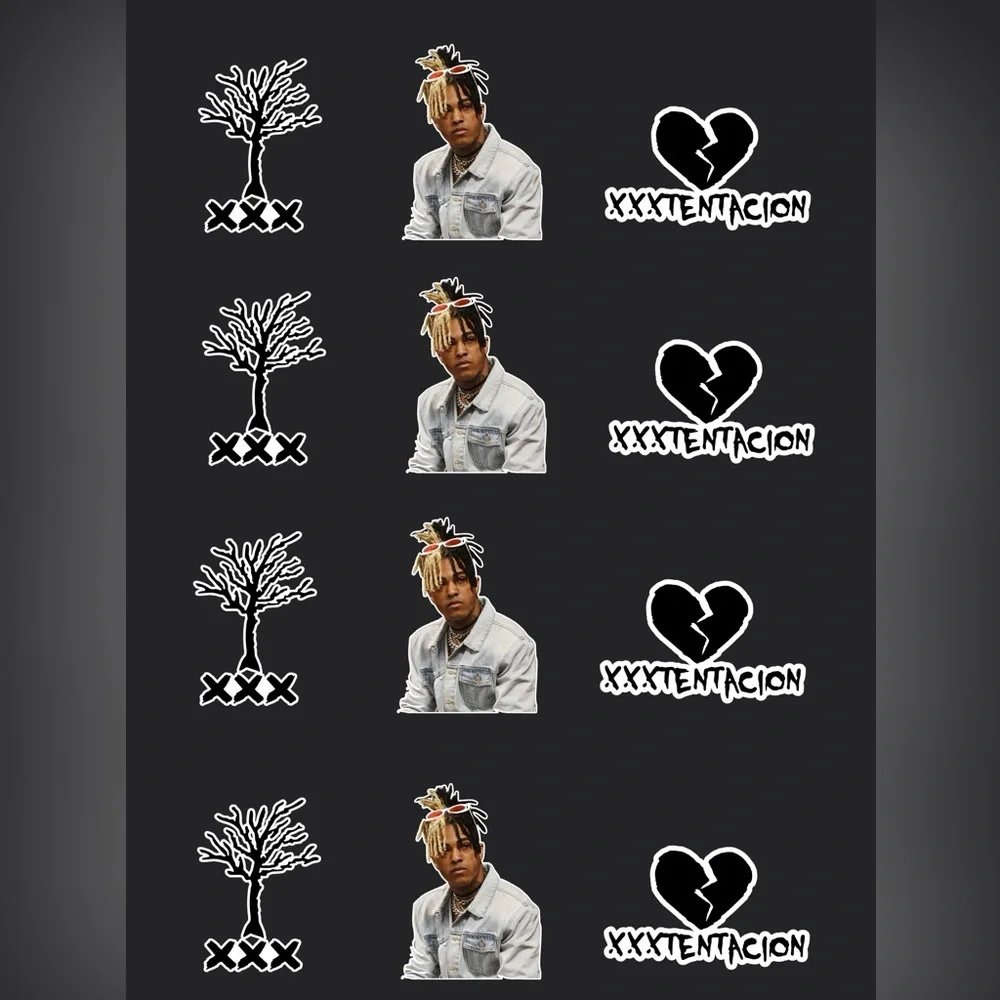 Xxx tentacion rapper cupcake toppers lot