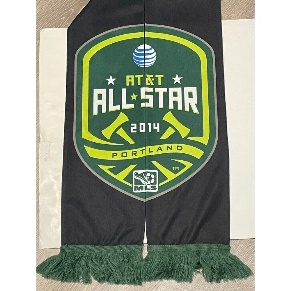 Adidas Portland Timbers Soccer scarf AT&T All Star Game 2014 MLS green