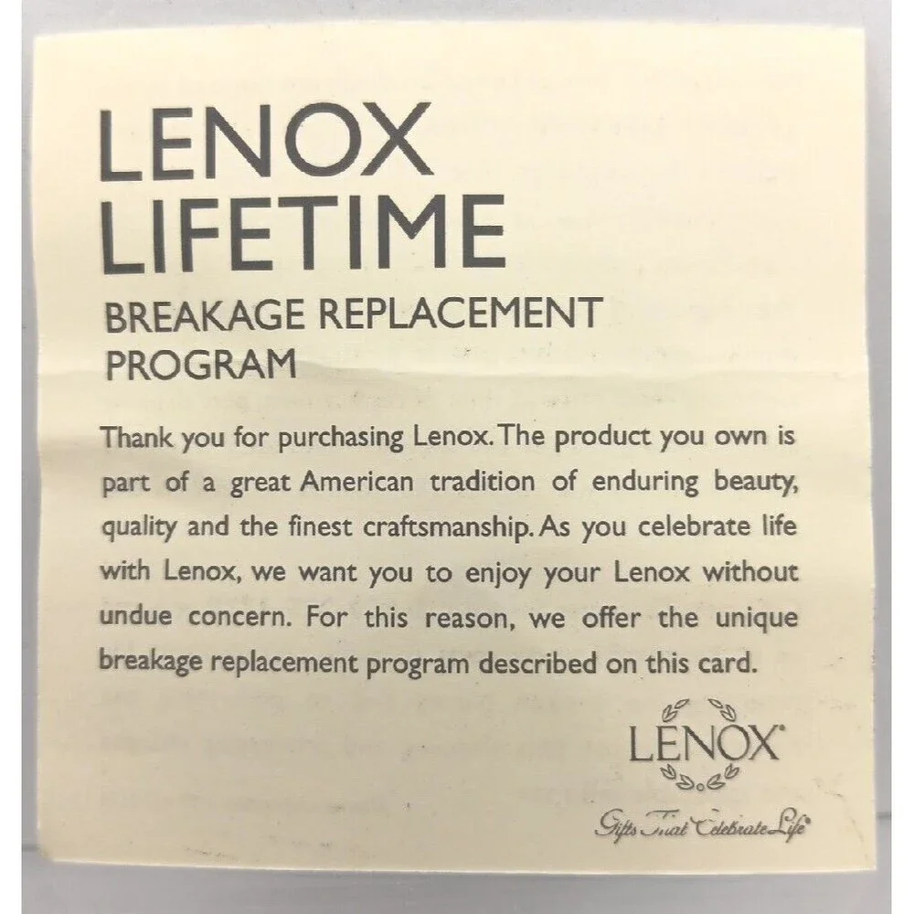 Lenox new box