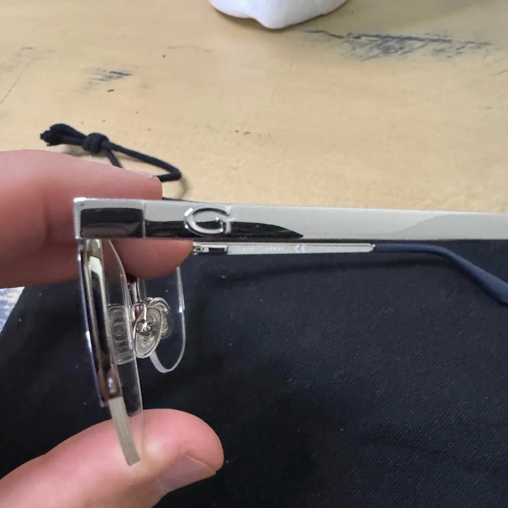 Guess blue eyeglasses