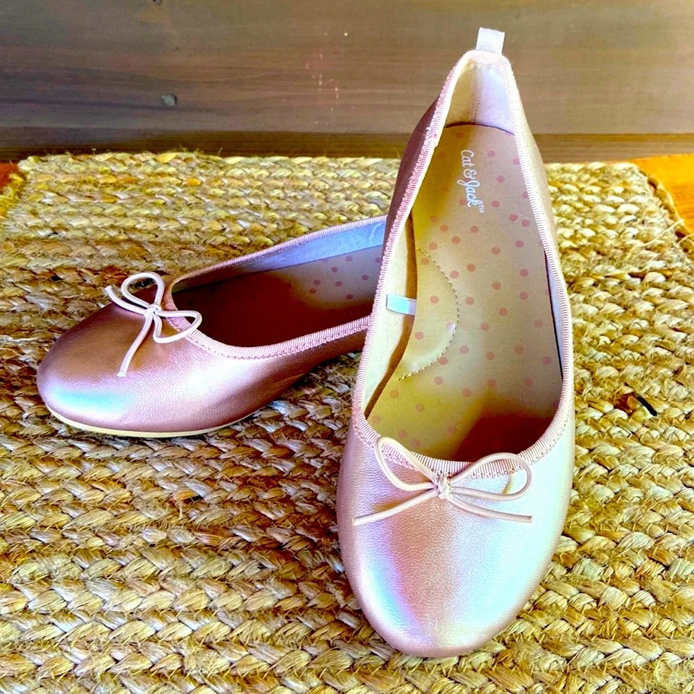 Cat & Jack girls metallic