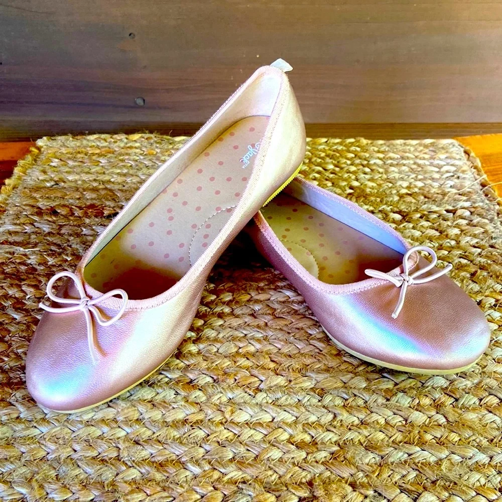 Cat & Jack girls metallic