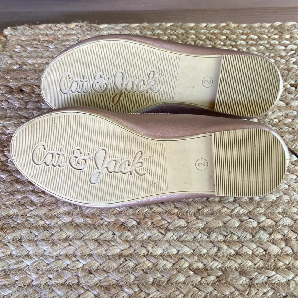 Cat & Jack girls metallic