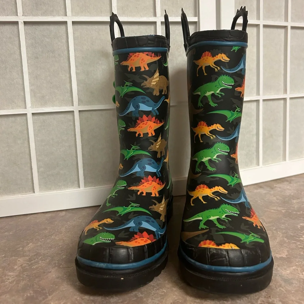 Western Chief Dino World Rain Boots Size 2