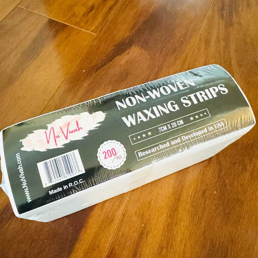 Non Woven Body and Facial Wax Strips 200 Pcs
